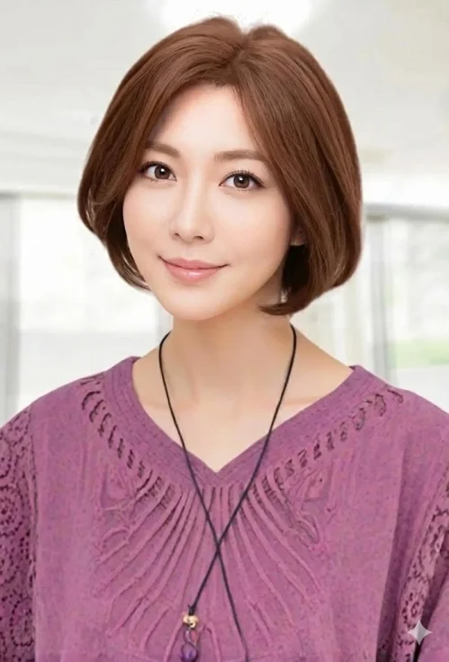 クール内巻きボブ