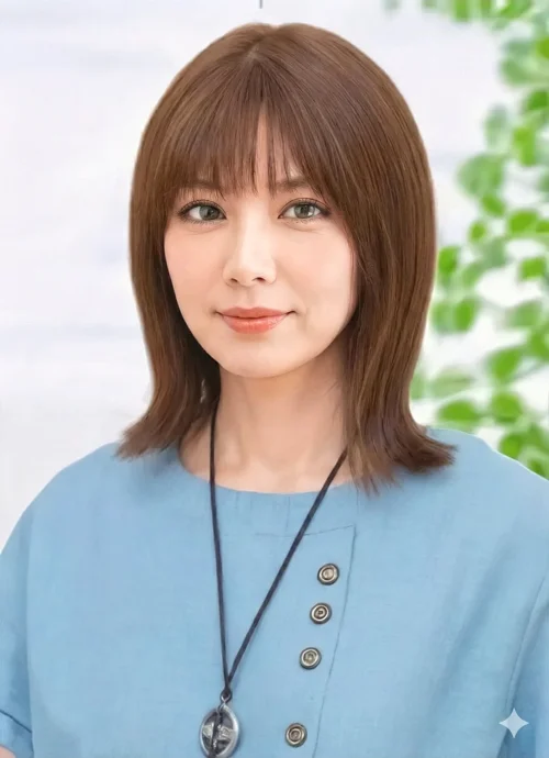 外ハネストレート