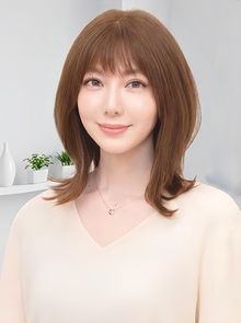 医療用ウィッグ外ハネゆるカール