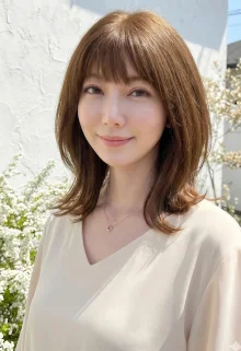 外ハネゆるカール