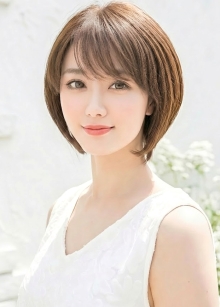 クールショートボブ