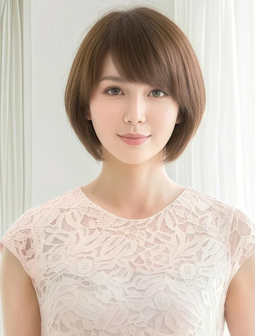 クールショートボブ