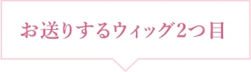 試着ウィッグ 2つ目