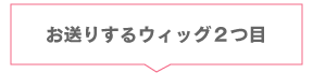 ふたつめのウィッグ