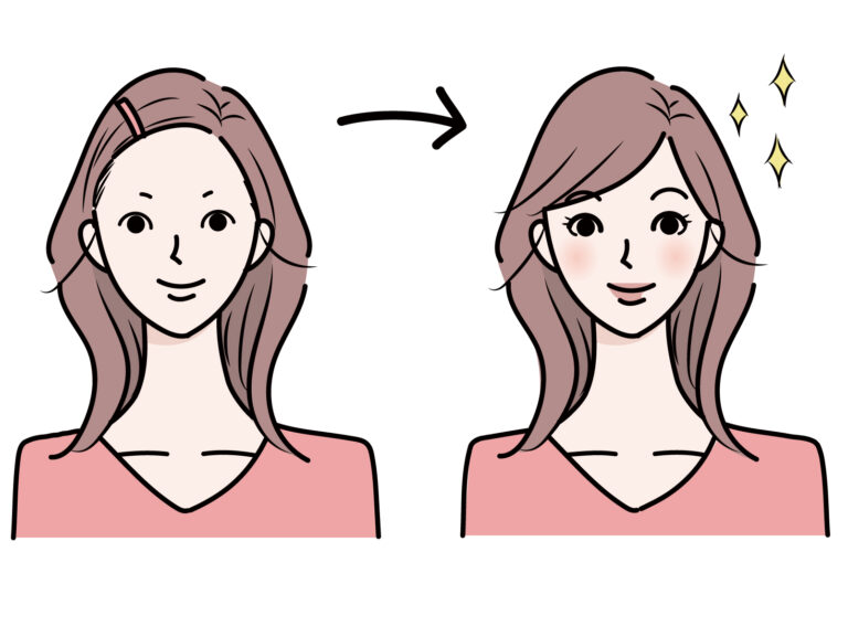 眉毛脱毛時のメイク術